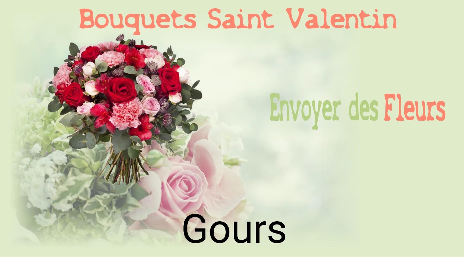 Roses de Saint-Valentin livrées à Gours
